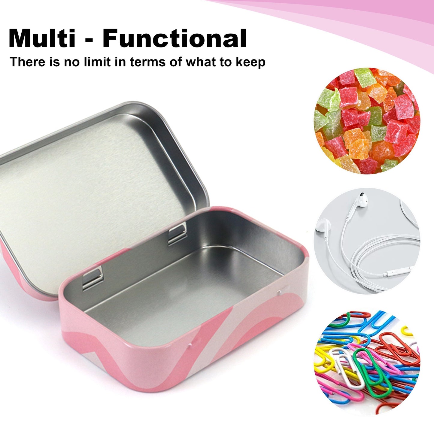 Metal Rolling Tray Set, Including Size Tray, Storage Jar, Ashtray