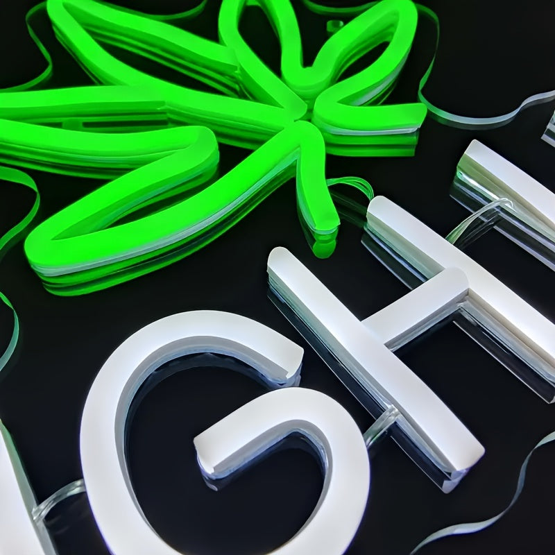 High Life LED Neon Sign, Art Wall Lights, For Beer Bar Man Cave Garage Club Living Room Game Room Bedroom Windows Glass Hotel Pub Cafe Wedding Birthday Party Gifts, Creative Slogan Design, USB Operated, Dimmable Switch, 5V