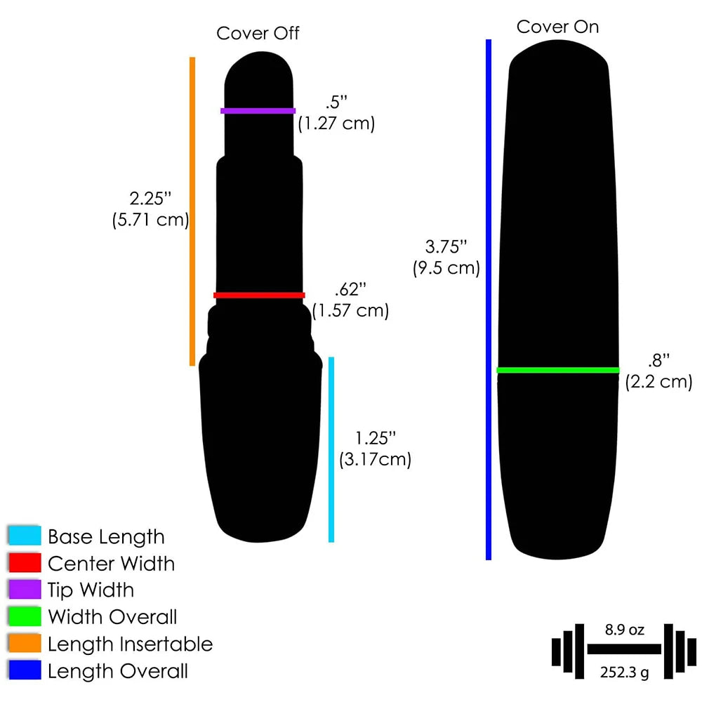 Mini Lipstick Vibrator Speed Adjustable Privacy Bullet Clitoris Stimulator Massage For Women