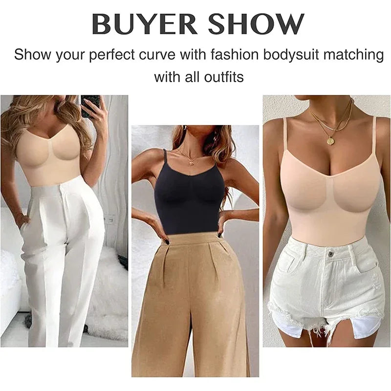 Fajas Bodysuits Shapewear Seamless Waist Trainer Body Shapers Women Tummy Control Panties Butt Lifter Corset