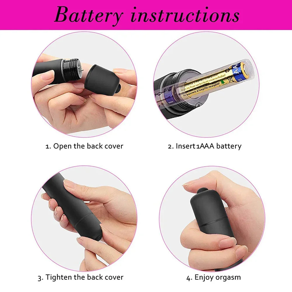 10 Speed Mini Bullet Vibrator For Women Waterproof Clitoris Stimulator Dildo Vibrator Vagina Sex Toys