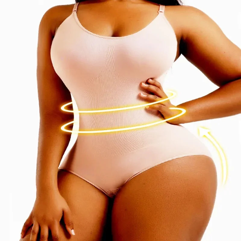 Fajas Bodysuits Shapewear Seamless Waist Trainer Body Shapers Women Tummy Control Panties Butt Lifter Corset