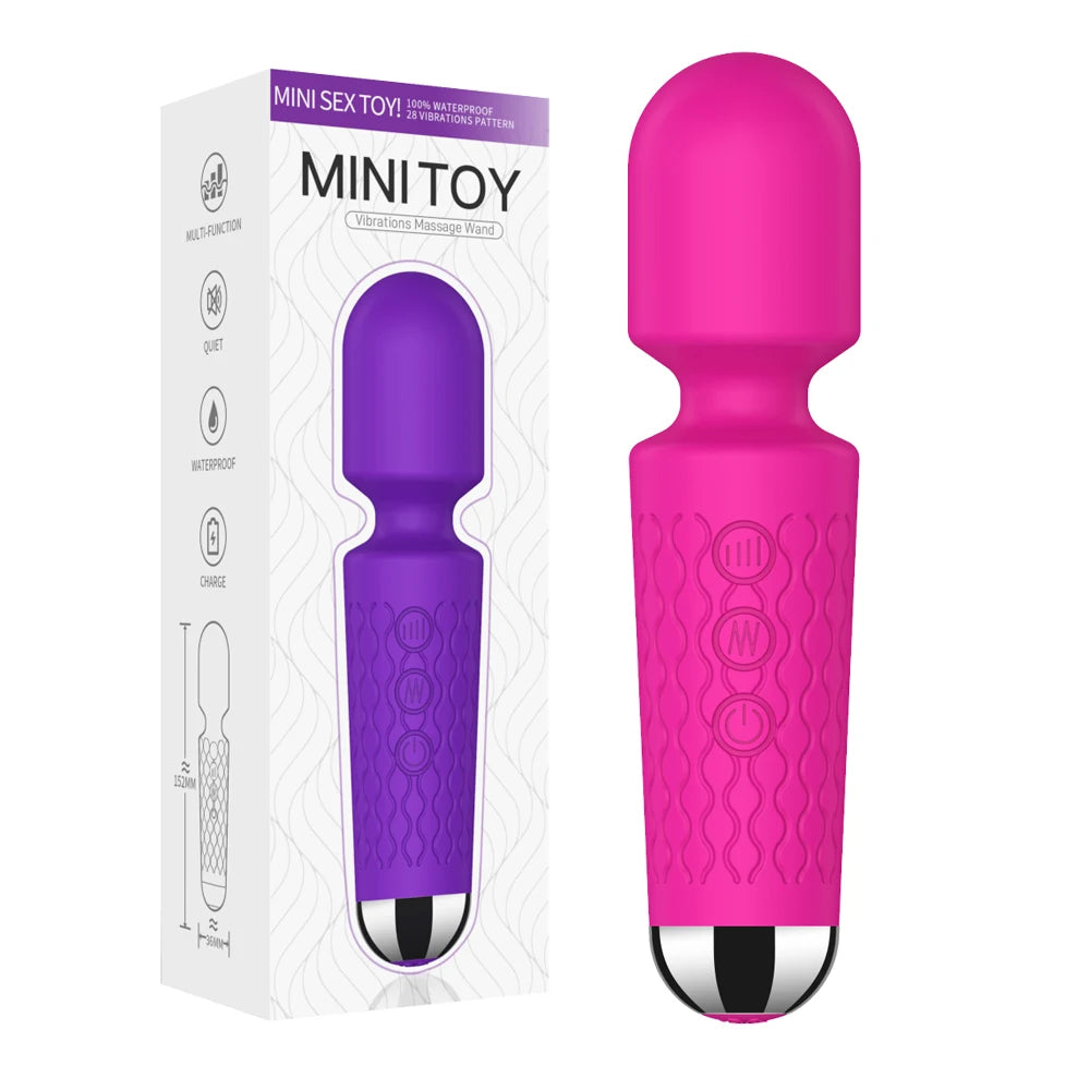 20 Speeds Powerful AV Vibrator Magic Wand Clitoris Stimulator Sex Toys for Women G spot Massager Adult Female