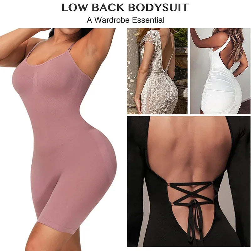 Fajas Bodysuits Shapewear Seamless Waist Trainer Body Shapers Women Tummy Control Panties Butt Lifter Corset