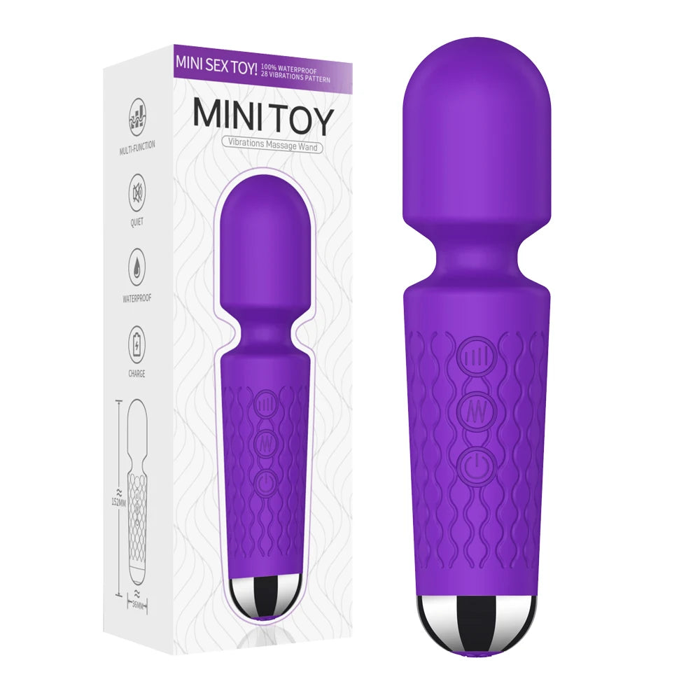 20 Speeds Powerful AV Vibrator Magic Wand Clitoris Stimulator Sex Toys for Women G spot Massager Adult Female