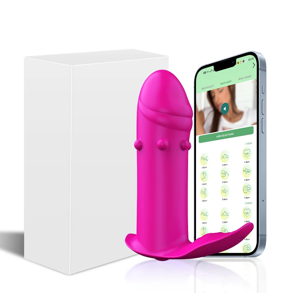 APP Wireless Control Vibrator Dildo Vibrator for Women G Spot Clitoris Stimulator Panties