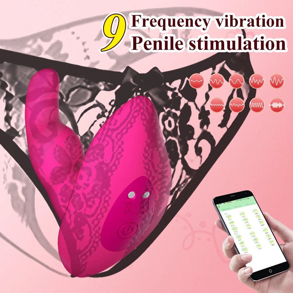 APP Wireless Control Vibrator Dildo Vibrator for Women G Spot Clitoris Stimulator Panties
