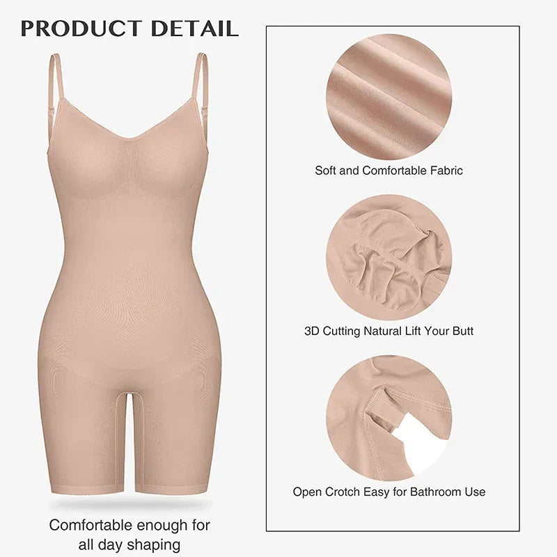 Fajas Bodysuits Shapewear Seamless Waist Trainer Body Shapers Women Tummy Control Panties Butt Lifter Corset