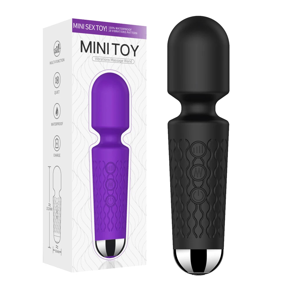 20 Speeds Powerful AV Vibrator Magic Wand Clitoris Stimulator Sex Toys for Women G spot Massager Adult Female