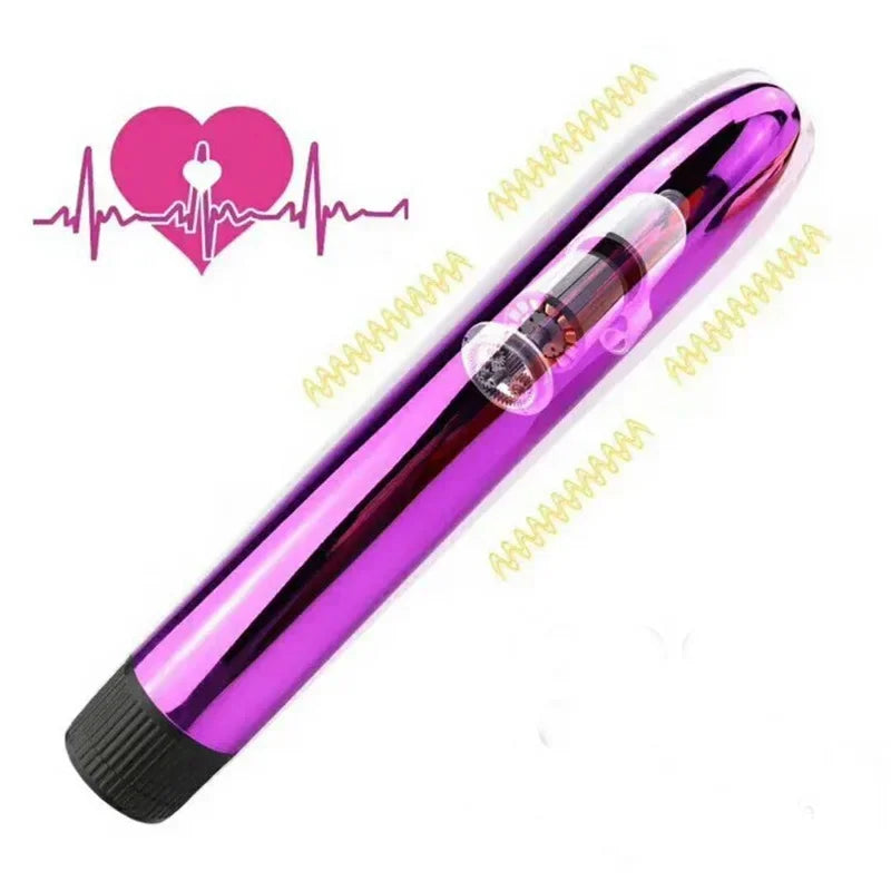 7 Inch Dildo Vibrator Sex Toy For Women Vaginal Pussy G-spot Stimulator Pocket Masturbator Bullet Vibrator