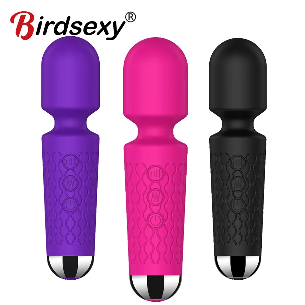 20 Speeds Powerful AV Vibrator Magic Wand Clitoris Stimulator Sex Toys for Women G spot Massager Adult Female
