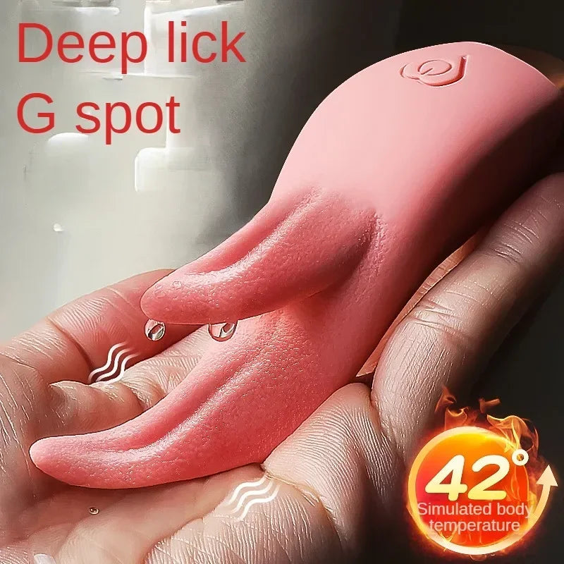 Tongue Licking Vibrator for Women