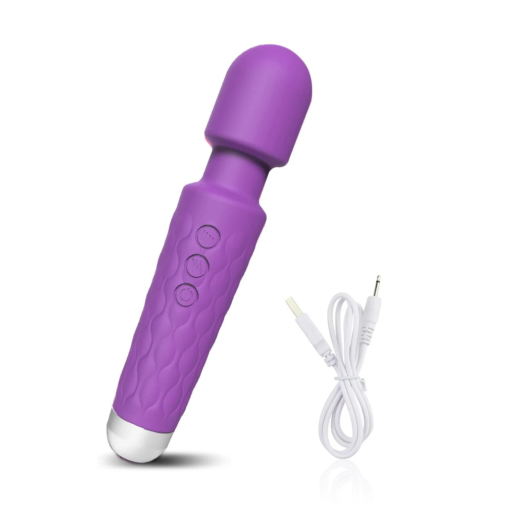 Vibrating Magic Wand Clitoris Stimulator Sex Toys  G Spot Massager