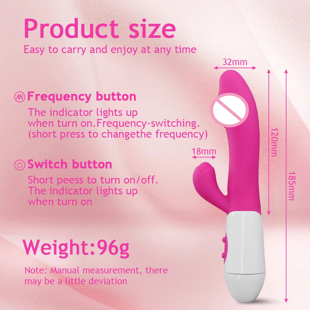 Vibrator Dildo  G Spot Vibrator Clitoral Stimulator Vibrating Wand