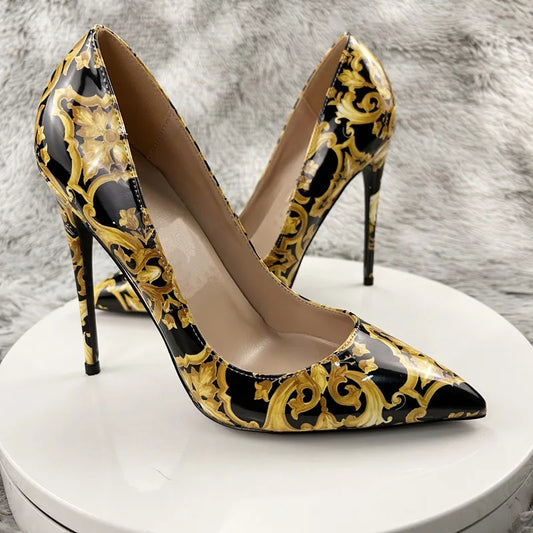 Graffiti Colorful Women Pumps Sexy Women High Heels