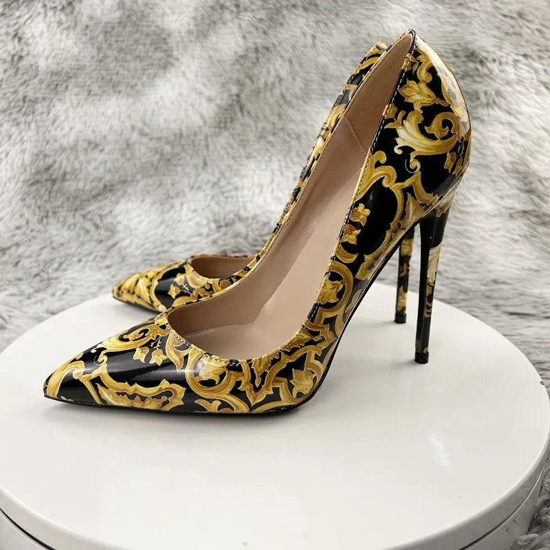 Graffiti Colorful Women Pumps Sexy Women High Heels