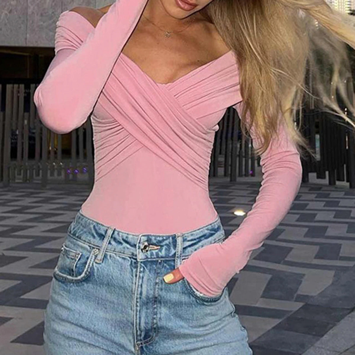 Women Off Shoulder Blouse