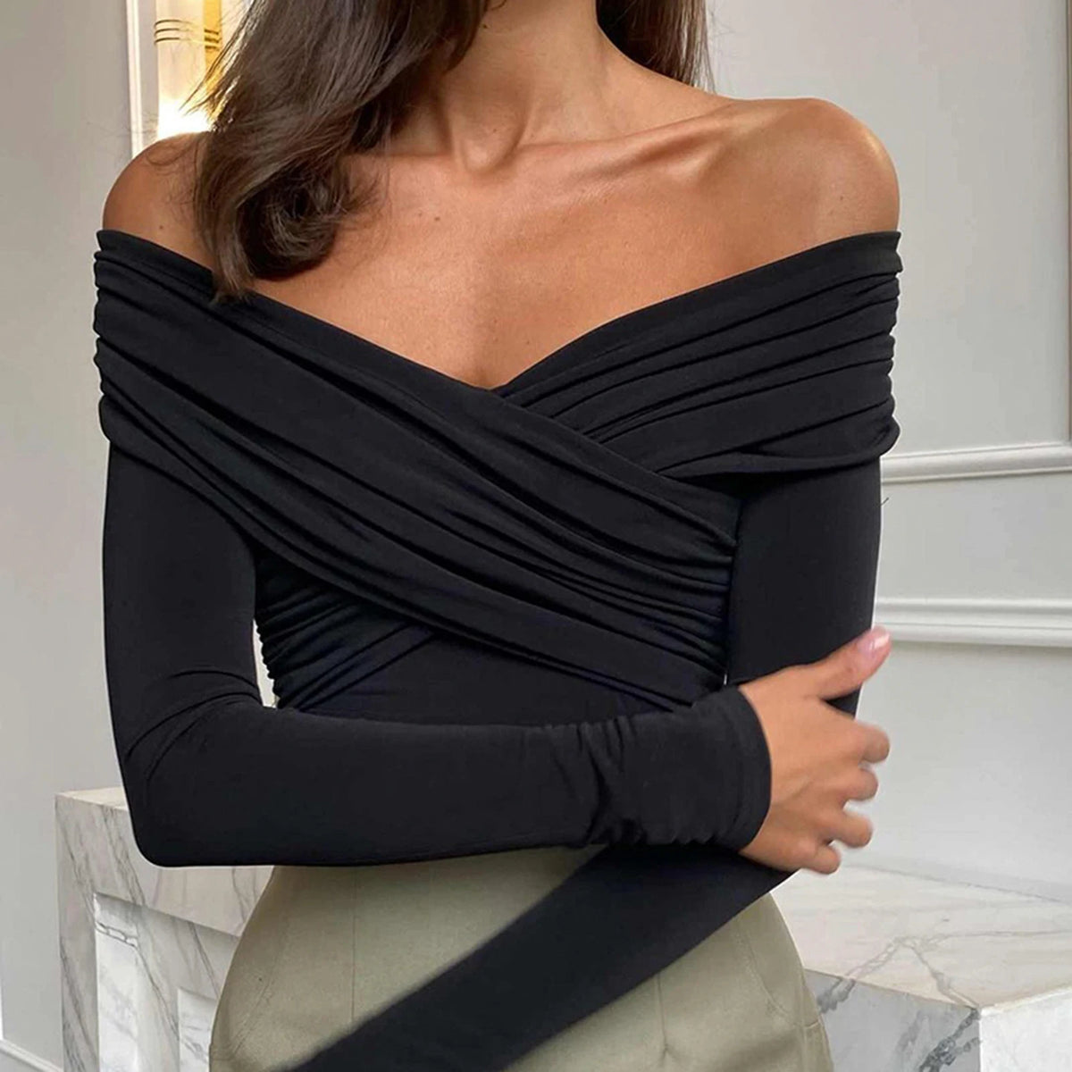 Women Off Shoulder Blouse