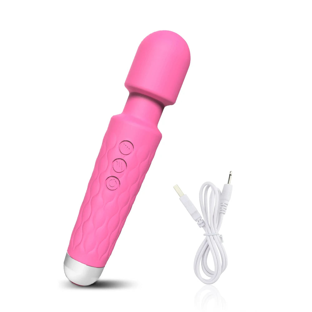 Vibrating Magic Wand Clitoris Stimulator Sex Toys  G Spot Massager