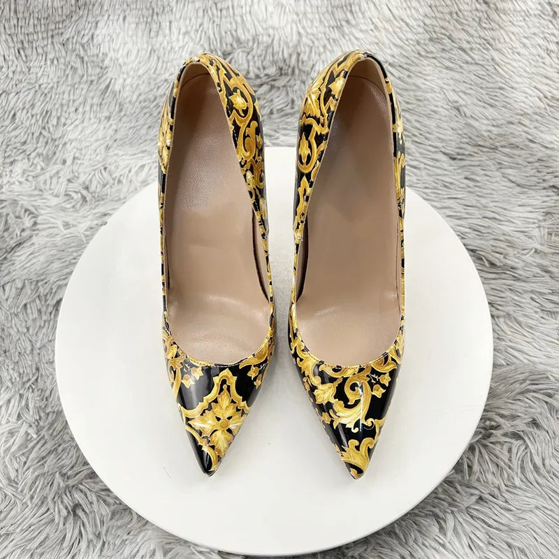 Graffiti Colorful Women Pumps Sexy Women High Heels