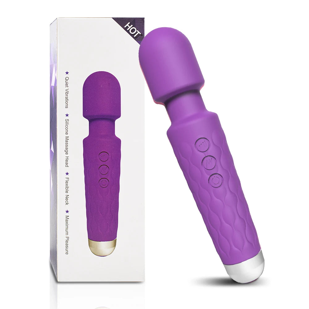 Vibrating Magic Wand Clitoris Stimulator Sex Toys  G Spot Massager