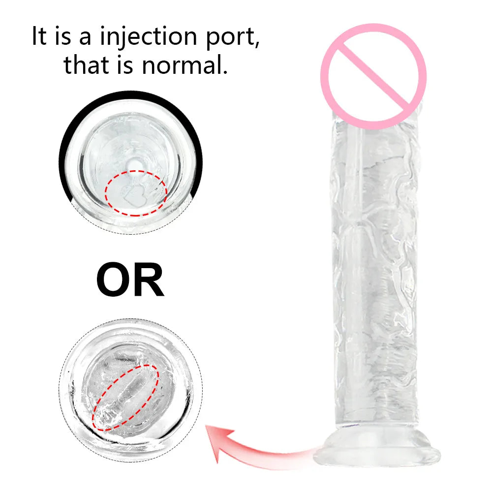 Dildo With Suction Cup 7 Colors