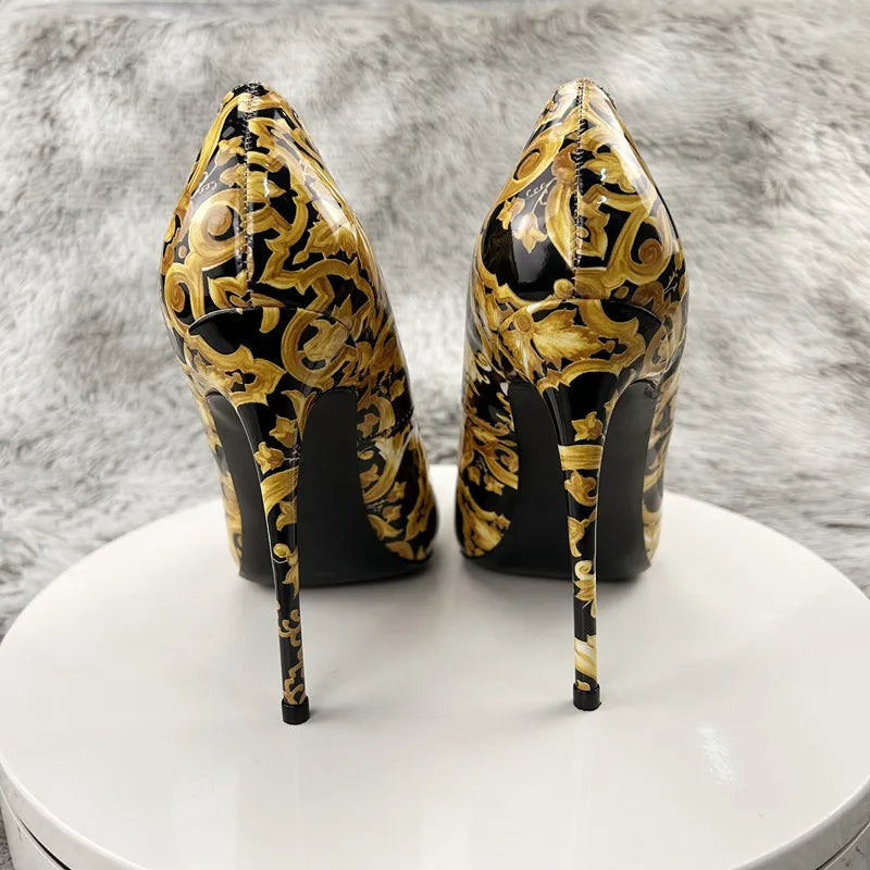 Graffiti Colorful Women Pumps Sexy Women High Heels