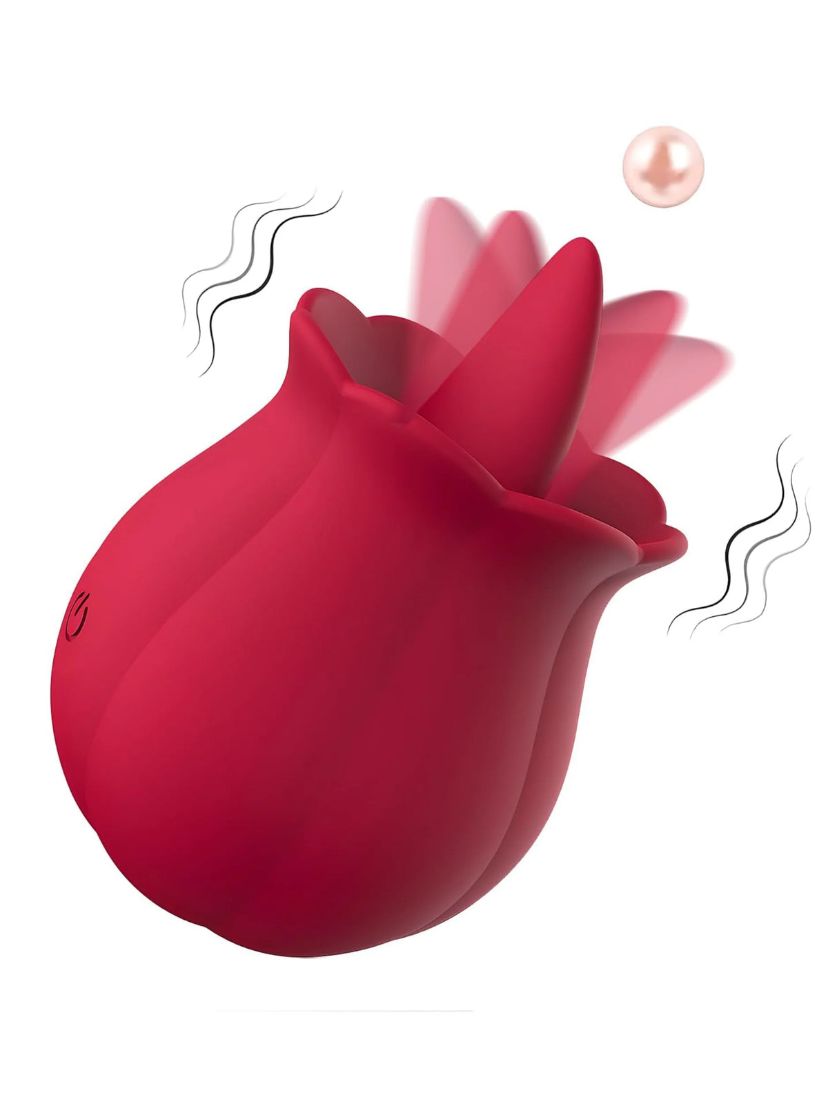 Tongue Clitoral Rose Vibrator Licking Rose  10 Speeds