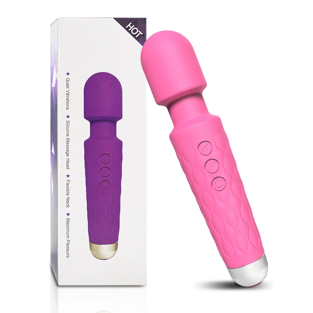 Vibrating Magic Wand Clitoris Stimulator Sex Toys  G Spot Massager