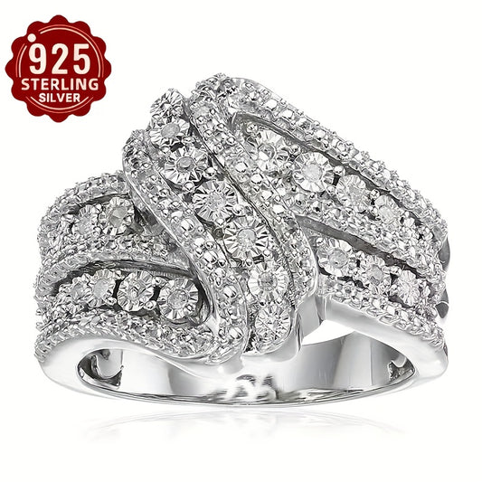 Luxurious Classic Style, Princess Cut Ring