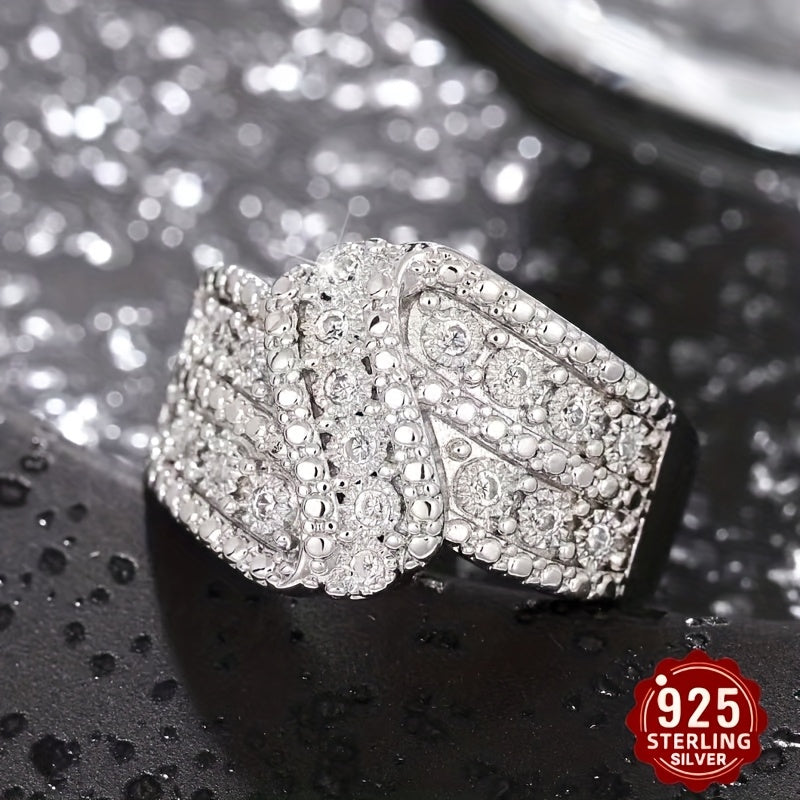 Luxurious Classic Style, Princess Cut Ring