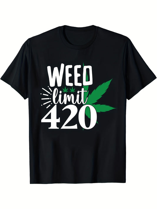 Men's "W**d Limit 420" Graphic T-Shirt